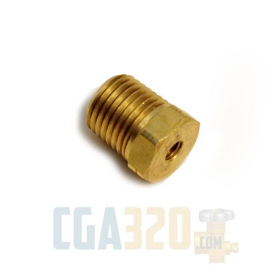 Picture of 1/4" x 10-32 Reducer - Brass